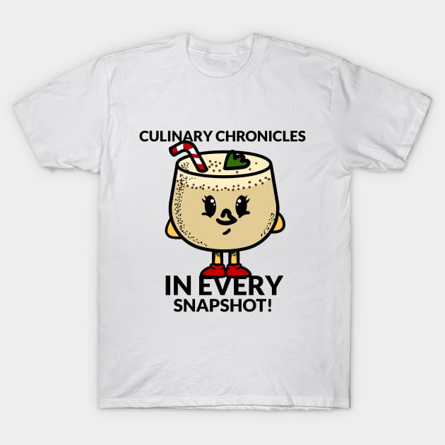 Food bloggers culinary chronicles T-Shirt by Hermit-Appeal